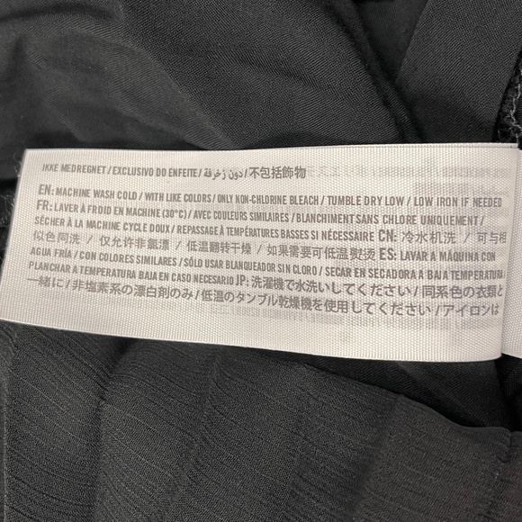 Abercrombie &‎ Fitch Sheer Pleated Elastic Waist Skirt Sz S - Picture 8 of 8